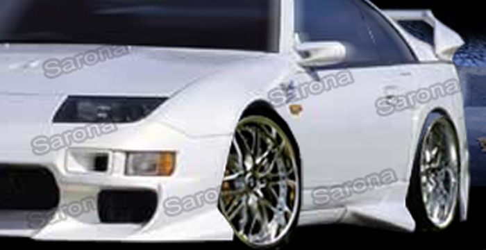 Custom Nissan 300ZX  Coupe Side Skirts (1990 - 1996) - $375.00 (Part #NS-021-SS)